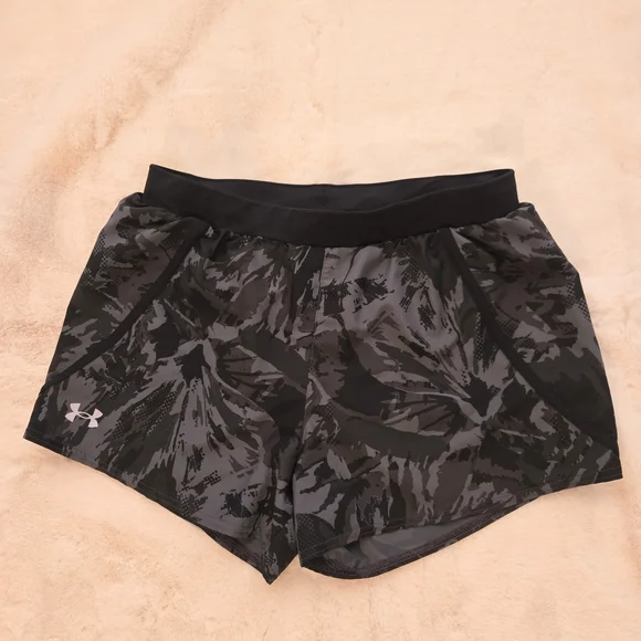 Under Armour Black and Gray Athletic Shorts - Picture 2 of 3